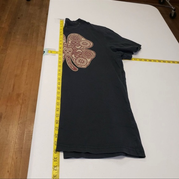Lucky Brand Originals Mens Skull Lucky Clover Buena Suerte Graphic Shirt Size XL - Picture 6 of 8